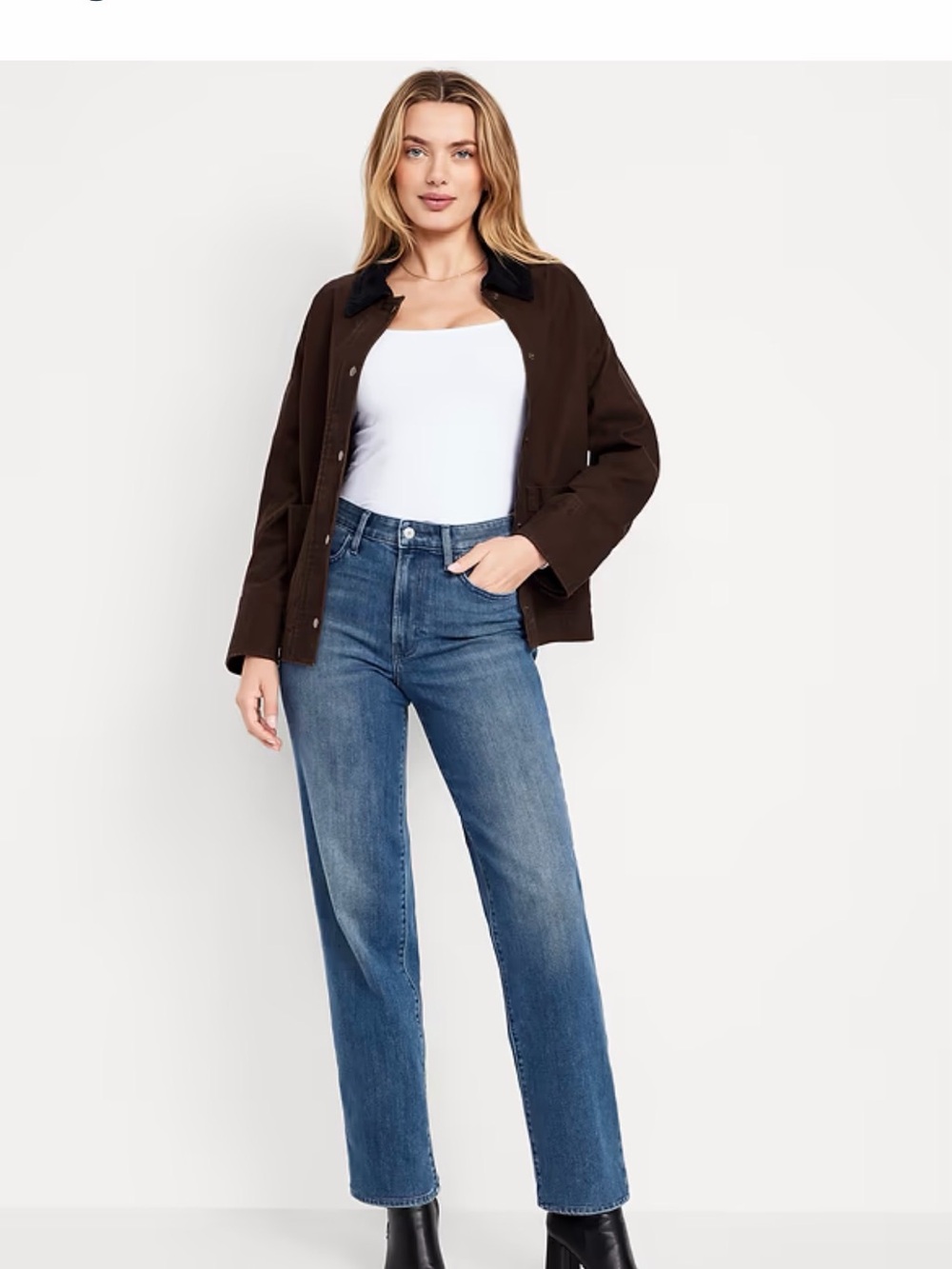Old Navy Medium Blue Wow Loose Jeans
